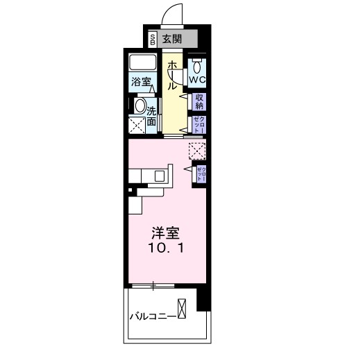 サニーキャンプ　今池 間取り