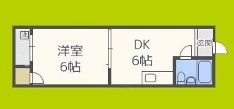 白樺ハイツ清水 間取り