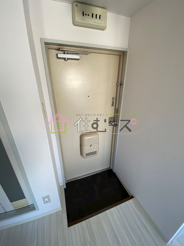 クオリア東住吉 玄関