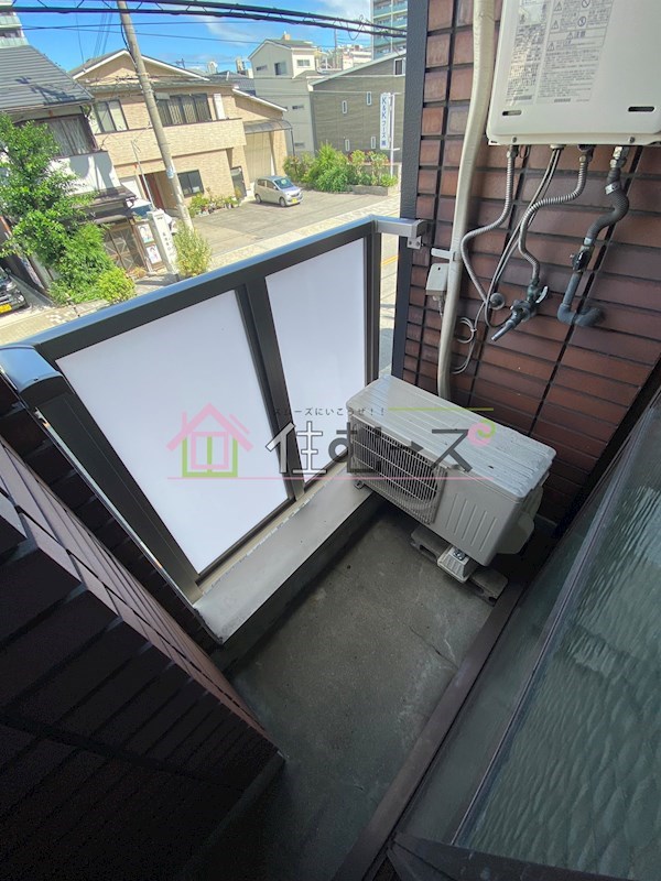 クオリア東住吉 ベランダ