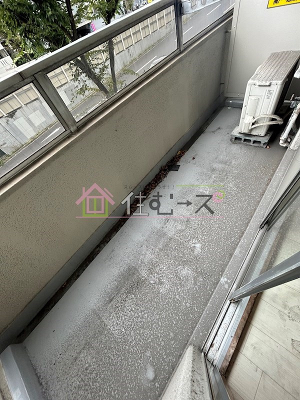 朝日プラザ高津第一 ベランダ