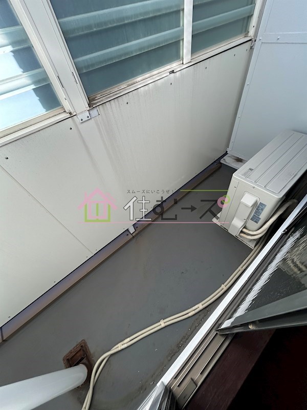 昭和ハイツ ベランダ