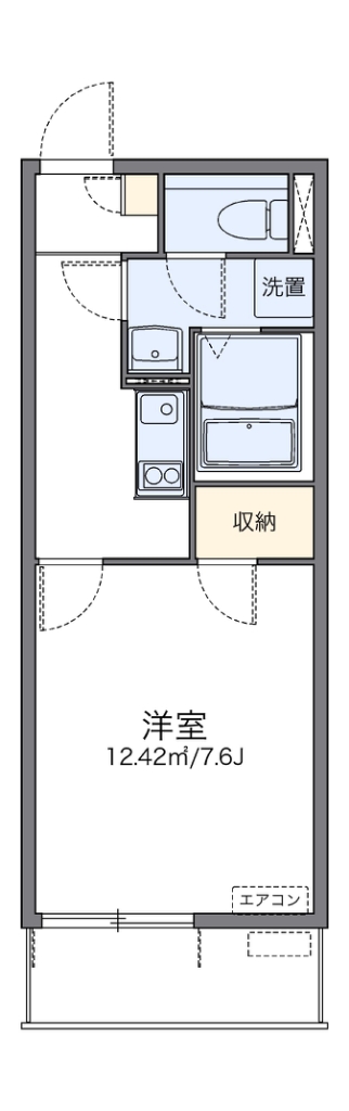 レオネクストＭＩＹＡＭＡ 間取り