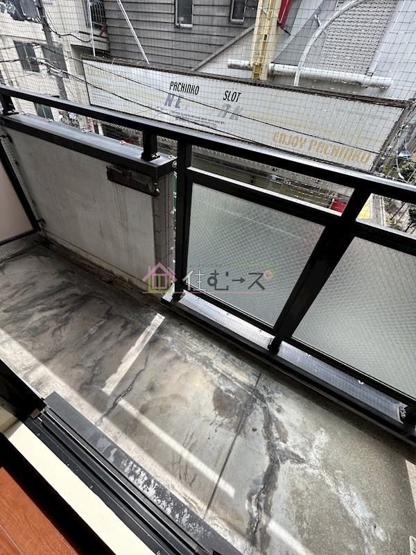 長居大発マンション ベランダ