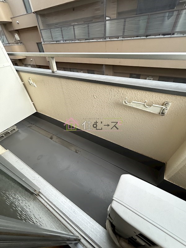 コーポあびこ ベランダ