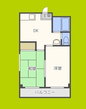 あびこ阪下マンション 間取り