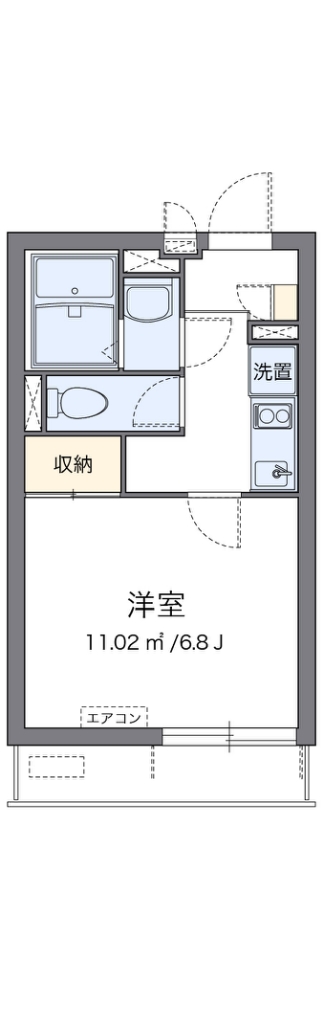 クレイノヴィラ曽根Ｅ 間取り