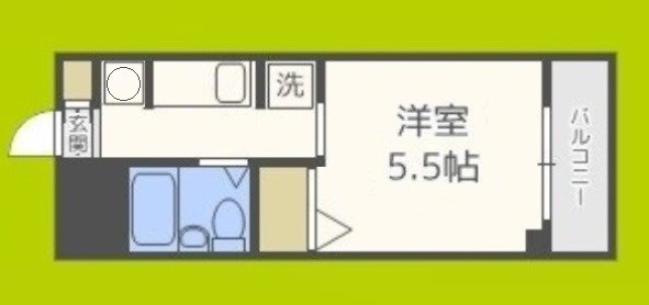 オーティーハイツ上新庄  間取り