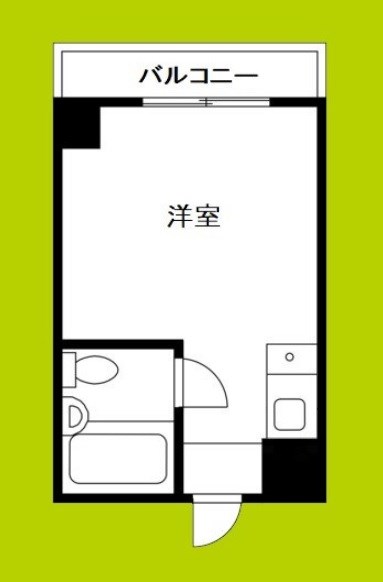 アパートメント天王寺 間取り