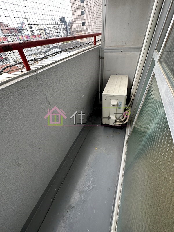 アパートメント天王寺 ベランダ