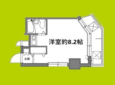 朝日プラザプロシード桃谷東 間取り