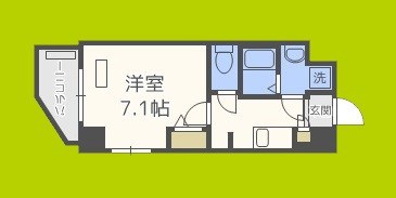 エイペックス京町堀Ⅱ 間取り
