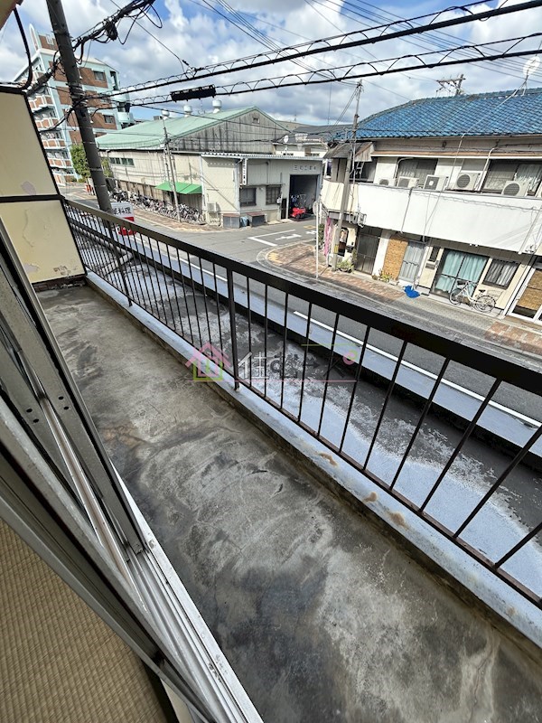 上田マンション ベランダ