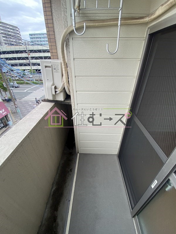 高殿マンション ベランダ