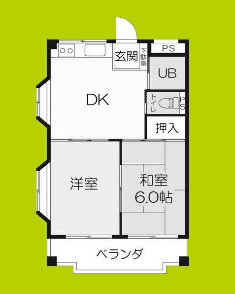 旭ロイヤルハイム 間取り