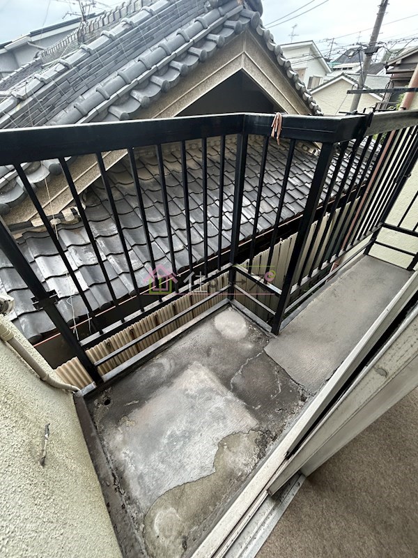 瓜破6丁目戸建 ベランダ