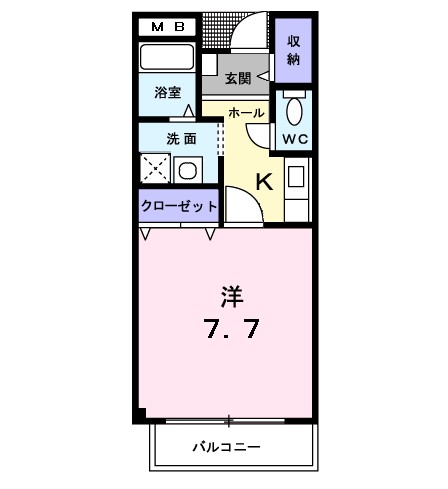 パークヴィラ二色ノ浜 間取り