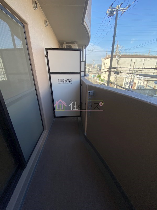 ラフィーネ北島 ベランダ