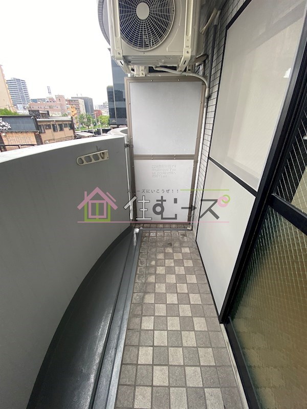 ノルデンハイムリバーサイド天神橋 ベランダ