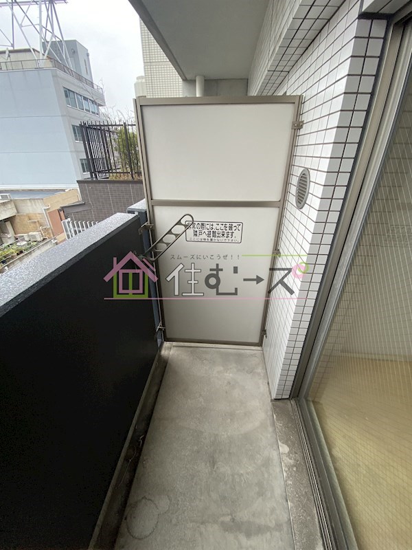 フレアコート北浜 ベランダ