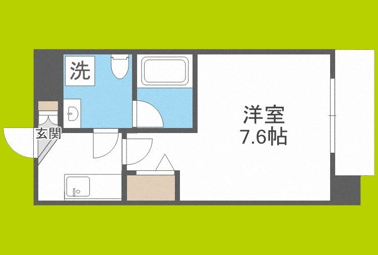 メゾンキコー難波南 間取り