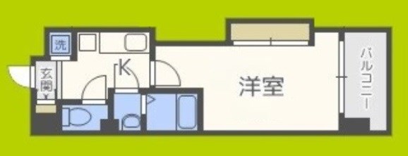 Luxe難波西Ⅲ 間取り