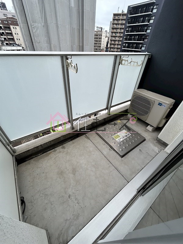 エルミタージュ難波南Ⅴ ベランダ