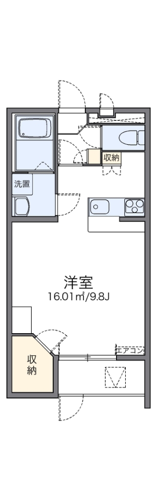 レオパレス我孫子 間取り