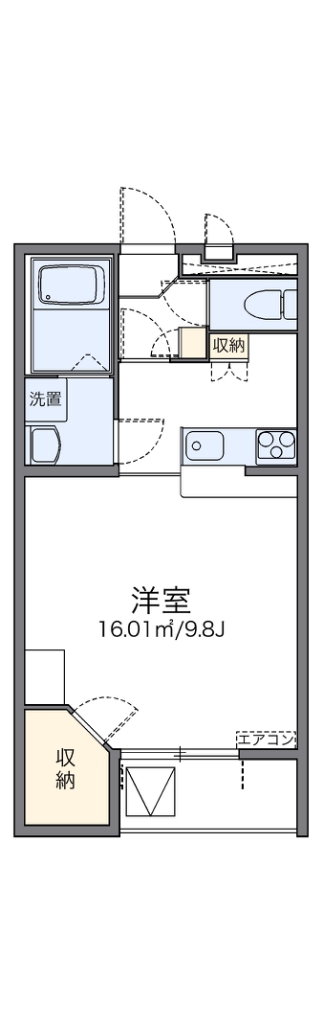 レオパレス我孫子 間取り