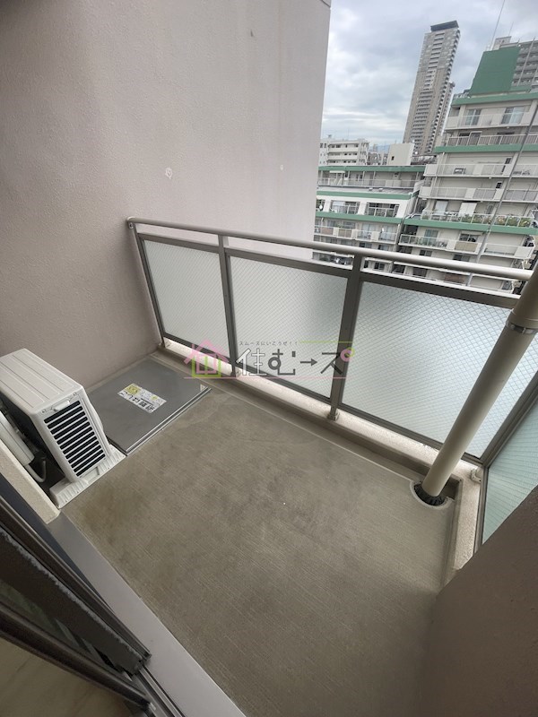 レジディア谷町 ベランダ