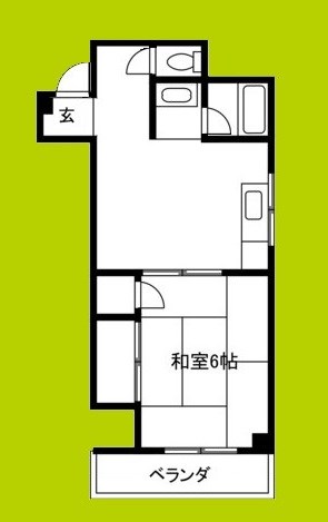 シャルマン大洋Ⅱ 間取り