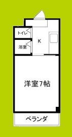 千扇ハイツ 間取り