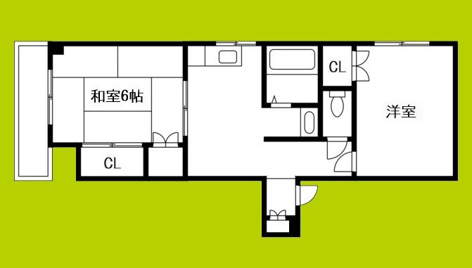 シャルマン大洋Ⅱ 間取り