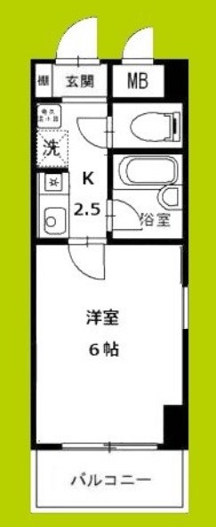 ラ・フェリオ新深江 間取り