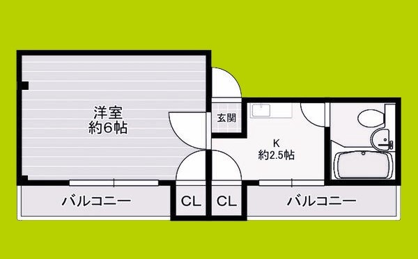 シルクロード勝山 間取り