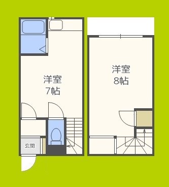 エクラ東住吉Ⅱ 間取り
