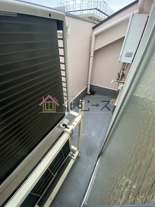エクラ東住吉Ⅱ ベランダ
