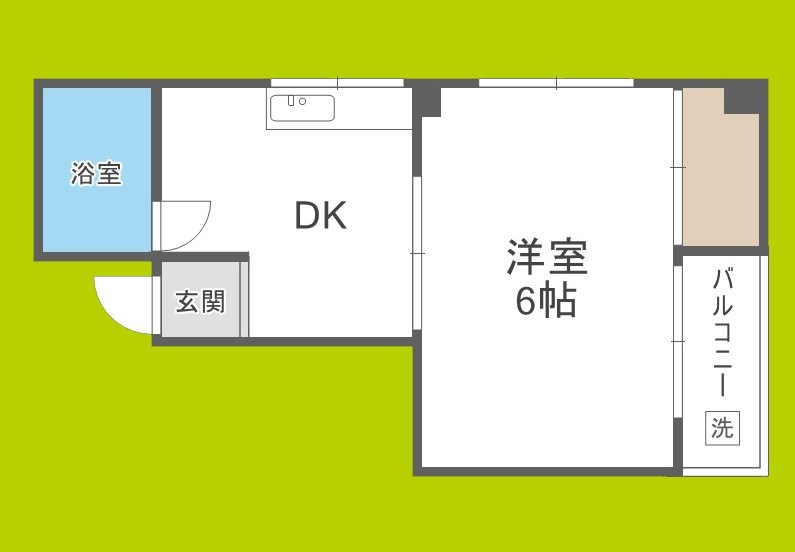 サンシティー針中野 間取り