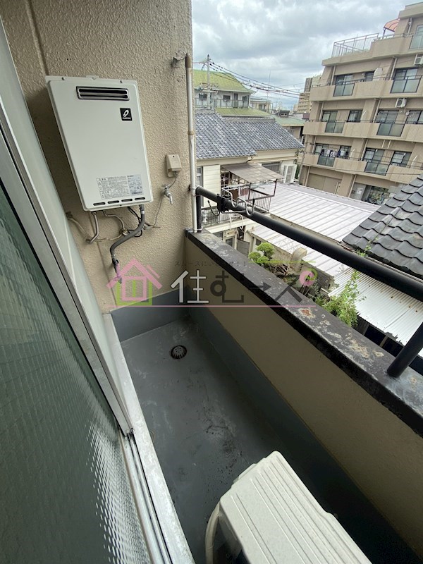 サンシティー針中野 ベランダ