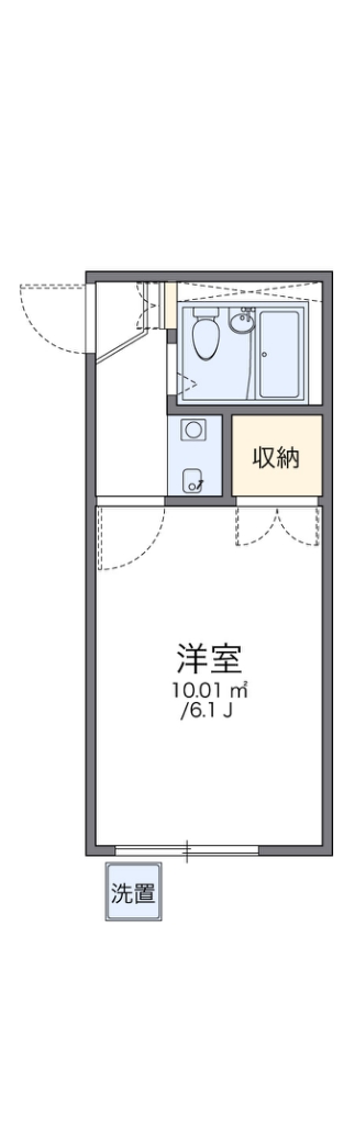 レオパレス新伊丹第２ 間取り