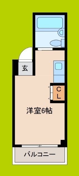 プレミール北堀江 間取り