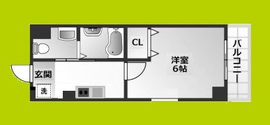 サンステュディオ清水駅前 間取り