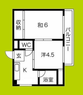 フロンティア放出 間取り