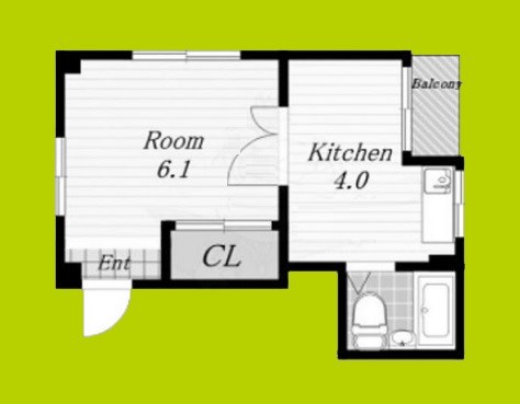 コーポ整優 間取り