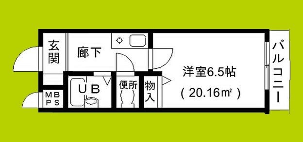 ハイツサンヒーロー 間取り
