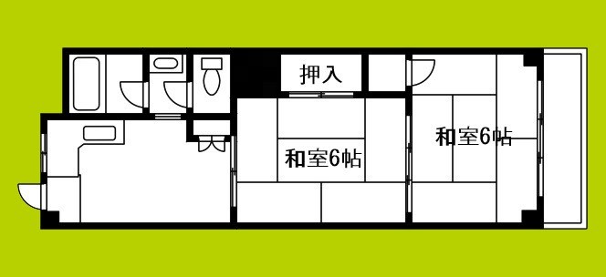 ニュー京阪マンション 間取り