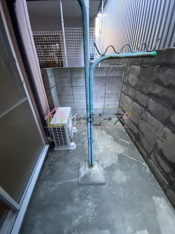 メゾンド紫香 ベランダ