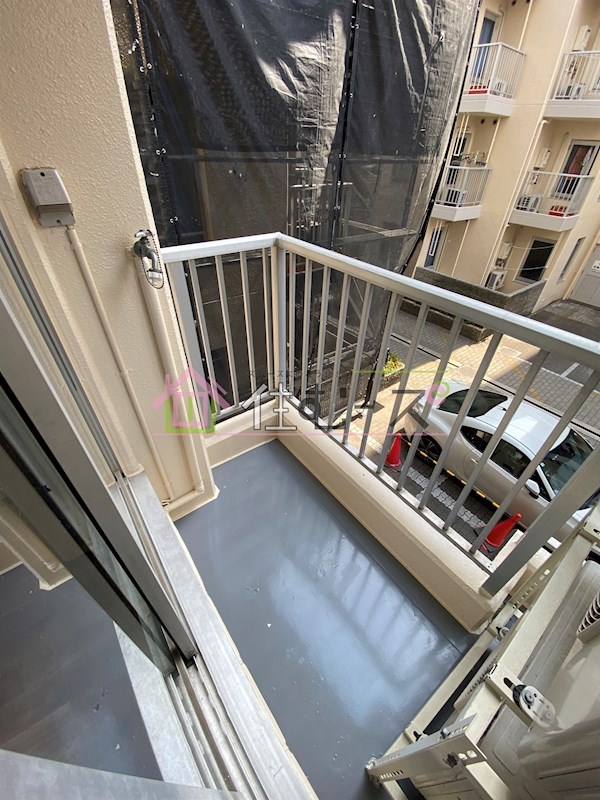 アメニティー新高二番館 ベランダ