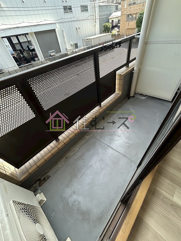 シャルム橋本Ⅲ ベランダ