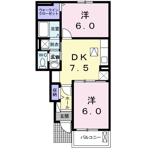 ハーモニーおしお 間取り